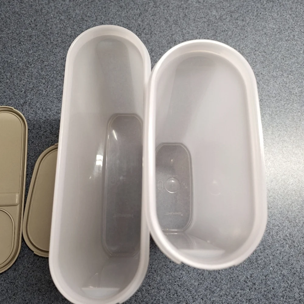Tupperware Modular Mates Set #1616-19,#1515-14, #2331D-1, 1 w/Flip Top Lid